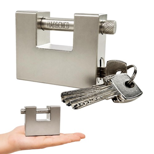 84mm high padlock - high, heavy