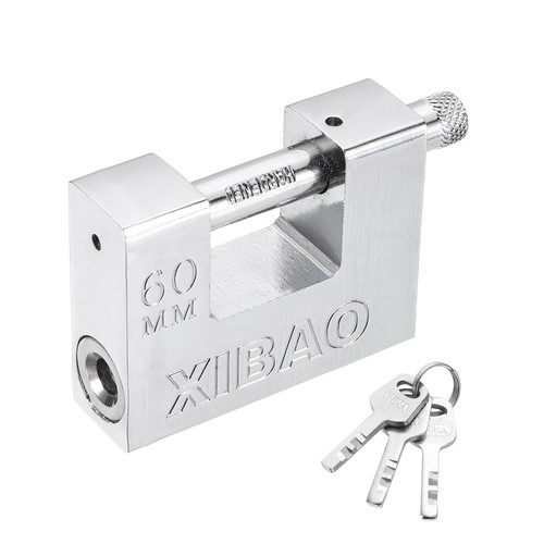 Shipping container lock with - lock, 3